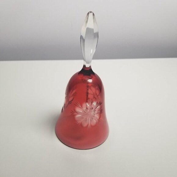 Caesar Crystal Bohemaie Red Bell - Picture 2 of 7